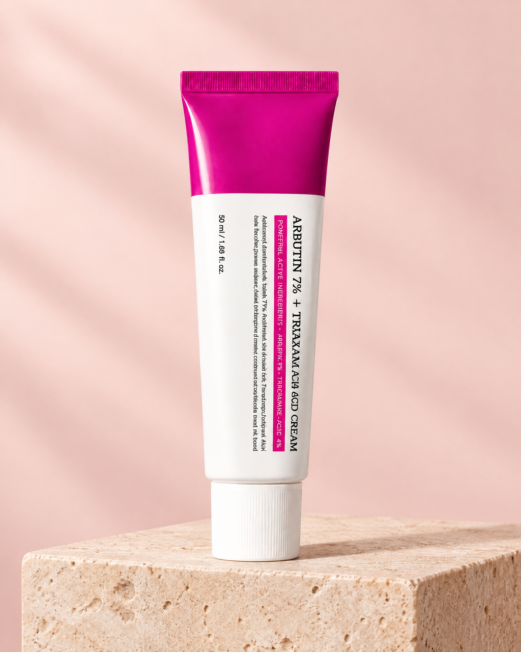 Crema iluminadora con arbutina y ácido tranexámico