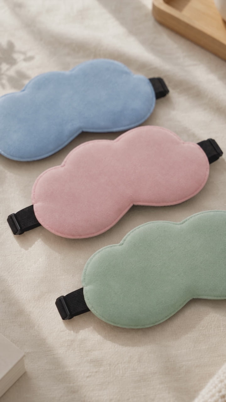 Tersella Sleep · Trío de antifaces nube para dormir